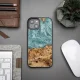 Bewood iPhone 15 Plus dėklas Unique Uranus, mėlynas/baltas