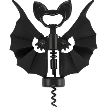 Ototo Vino Corkscrew & Bottle Opener, Black