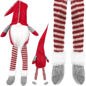 Ruhhy Christmas Gnome, Sitting, 50 cm, Red