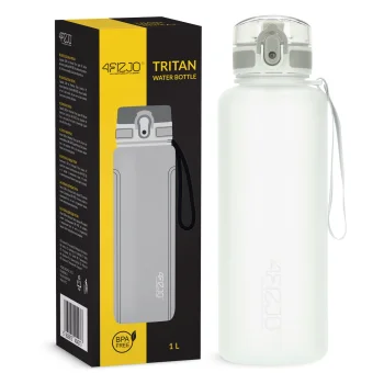 4Fizjo Tritan gertuvė 1000 ml, pilka