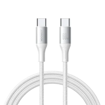 USB-C į USB-C laidas Joyroom S-A28 Flash Series 60W 1m, baltas