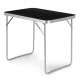 Sulankstomas kempingo stalas MultiGarden GMFC-FY8060, 80x60 cm, juodas