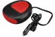 Portable 12V Car Heater and Fan 150W, Windscreen Defroster, Black-Red