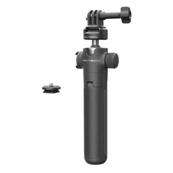 PGYTECH P-GM-218 trikojis ir asmenukių lazda veiksmo kameroms, juodas