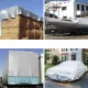 Brezentinis uždangalas 6 × 10 m, 120 g/m², sidabrinis