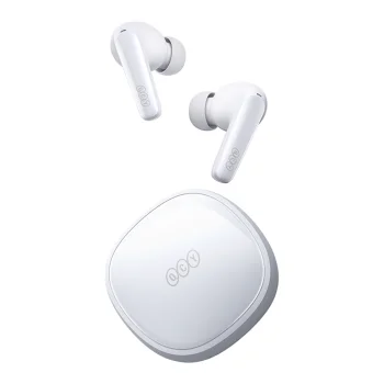 QCY T13X TWS In-Ear Wireless Earphones Bluetooth 5.3 IPX5 ENC, White