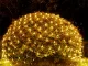 LED girlianda tinklas 100 LED 1x2m šiltai balta