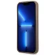 Guess 4G Triangle Logo Cardslot dėklas iPhone 13 / 13 Pro, rudas