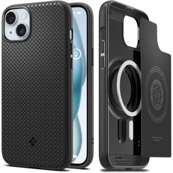 Spigen iPhone 15 Case Mag Armor MagSafe, Matte Black