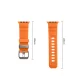 Tech-Protect Motion dirželis Apple Watch 44 / 45 / 46 / 49 mm, oranžinis