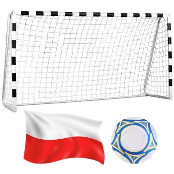 Futbolo vartai Carruzzo Expert 300x200cm, metaliniai