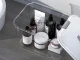 Dėžė daiktams laikyti su dangčiu ir rankena, 20 l, juoda