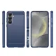 Carbon Case dėklas skirtas Samsung Galaxy S25+ mėlynas