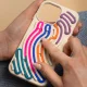 TFO DIY Snake dėklas telefonui iPhone 17 Pro Max 6.9\", smėlio