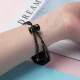 Metalinis dirželis Xiaomi Mi Band 3 / 4 / 5 / 6, juodas