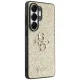 Guess Fixed Glitter Big 4G dėklas Samsung Galaxy S26 Ultra, auksinis
