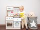 Medinė žaislinė virtuvėlė su priedais Ecotoys 7253