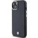 BMW Signature Wrapped Metal MagSafe dėklas iPhone 15 / 14 / 13, juodas