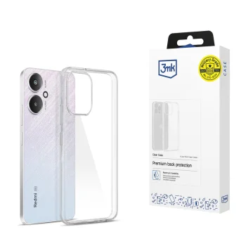 Apsauginis dėklas 3MK Clear Case skirtas Xiaomi Redmi 13C 5G, skaidrus