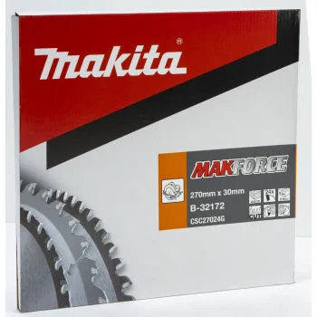 Diskinio pjūklo diskas Makita MAKFORCE B-32172 270x30 mm 24Z medžiui
