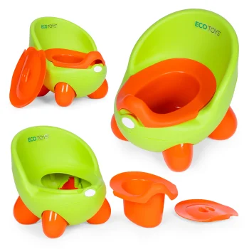 Ecotoys naktipuodis su išimamu indeliu, žalias
