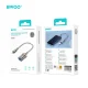 BWOO BZ70 OTG adapteris Lightning į USB-A 0,18 m, pilkas