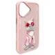 Nimmy Glasses Cool Cat dėklas telefonui iPhone 16, rožinis