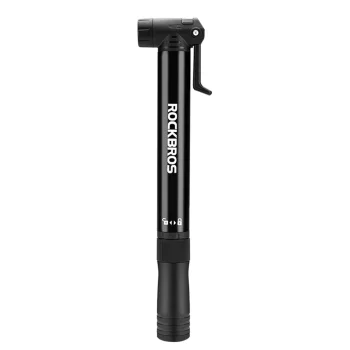 Rankinė dviračio pompa su atsuktuvu Rockbros 42320010001, juoda