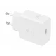 Įkroviklis Samsung EP-T4511XBEGEU 45W su USB-C laidu (1.8m) - baltas