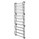 Modernhome PJJWMSR003 BLACK ant durų kabinamas batų organizatorius, juodas