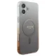 Guess iPhone 16 Plus dėklas IML Glitter Gradient MagSafe, rudas