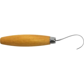 Drožinėjimo peilis Morakniv Hook Knife šaukštams, 55 mm geležtė, rudas