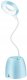 Bakalu LED Desk Lamp with Organizer KZ1073, Blue