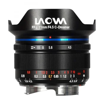 Laowa 11mm f/4.5 FF RL objektyvas Leica M jungčiai, juodas