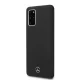Mercedes Silicone Line dėklas Samsung Galaxy S20+ telefonui, juodas