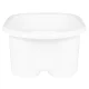 Activeshop Pedicure Foot Soaking Bowl, White