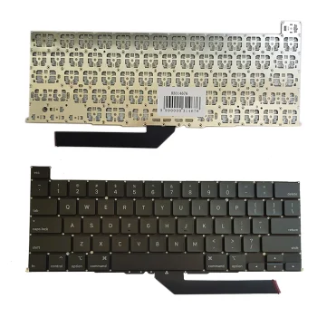 Apple A2141 Laptop Keyboard, US Layout, Black