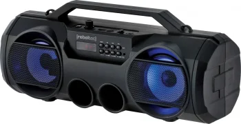 Nešiojama Bluetooth kolonėlė Rebeltec SoundBOX 440, 18W, juoda