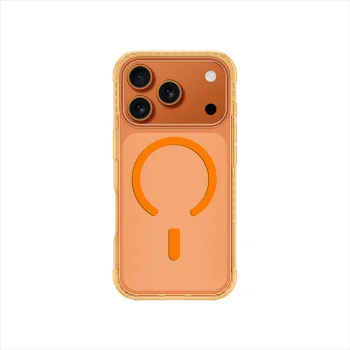 Dėklas AmazingThing Titan Pro, skirtas iPhone 17 Pro, su MagSafe, oranžinis