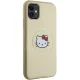 Hello Kitty dėklas iPhone 11 / XR telefonams su MagSafe, auksinis