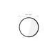 Hibridinis apsauginis stiklas Tech-Protect Glass Flex+, Huawei Watch GT Runner 2, 2 vnt., juodas