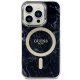 Guess iPhone 14 Pro Max dėklas Marble MagSafe, juodas