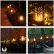 Forever Solar Flame Garden Night Light 33LED 600mAh IP65, Black