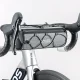 Neperšlampamas dviračio vairo krepšys Rockbros TL002 ROAD TO SKY 1.5L, pilkas