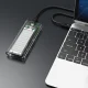 Orico TCM2-C3 M.2 NVMe į USB-C 10Gbps išorinio SSD dėklas, pilkas