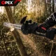 Akumuliatorinis grandininis pjūklas OPEX TOOLS OPX28014, 12\" 21V 3.0Ah, juodas/raudonas
