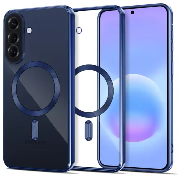 Tech-Protect MagFlex MagSafe Case for Samsung Galaxy A57 5G - Transparent Blue