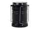 Foldable LED camping lantern, portable tent light, black