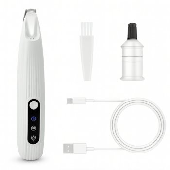 Dog and Cat Paw Hair Trimmer DA483, White