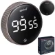 Zortiva digital kitchen timer with magnet and stopwatch